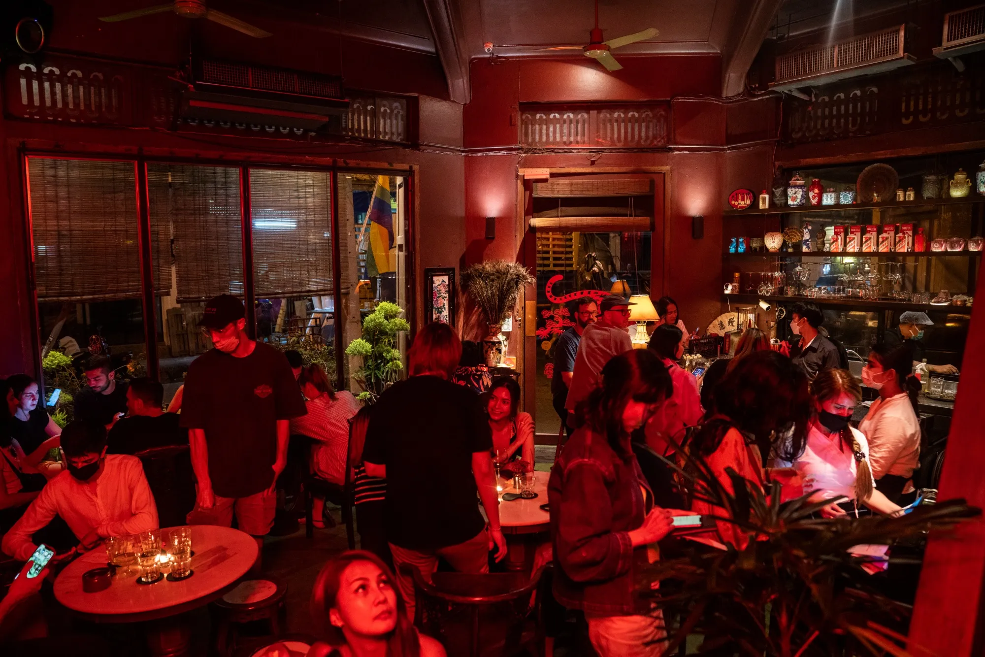 A restaurant&nbsp;in the Chinatown area of Bangkok.