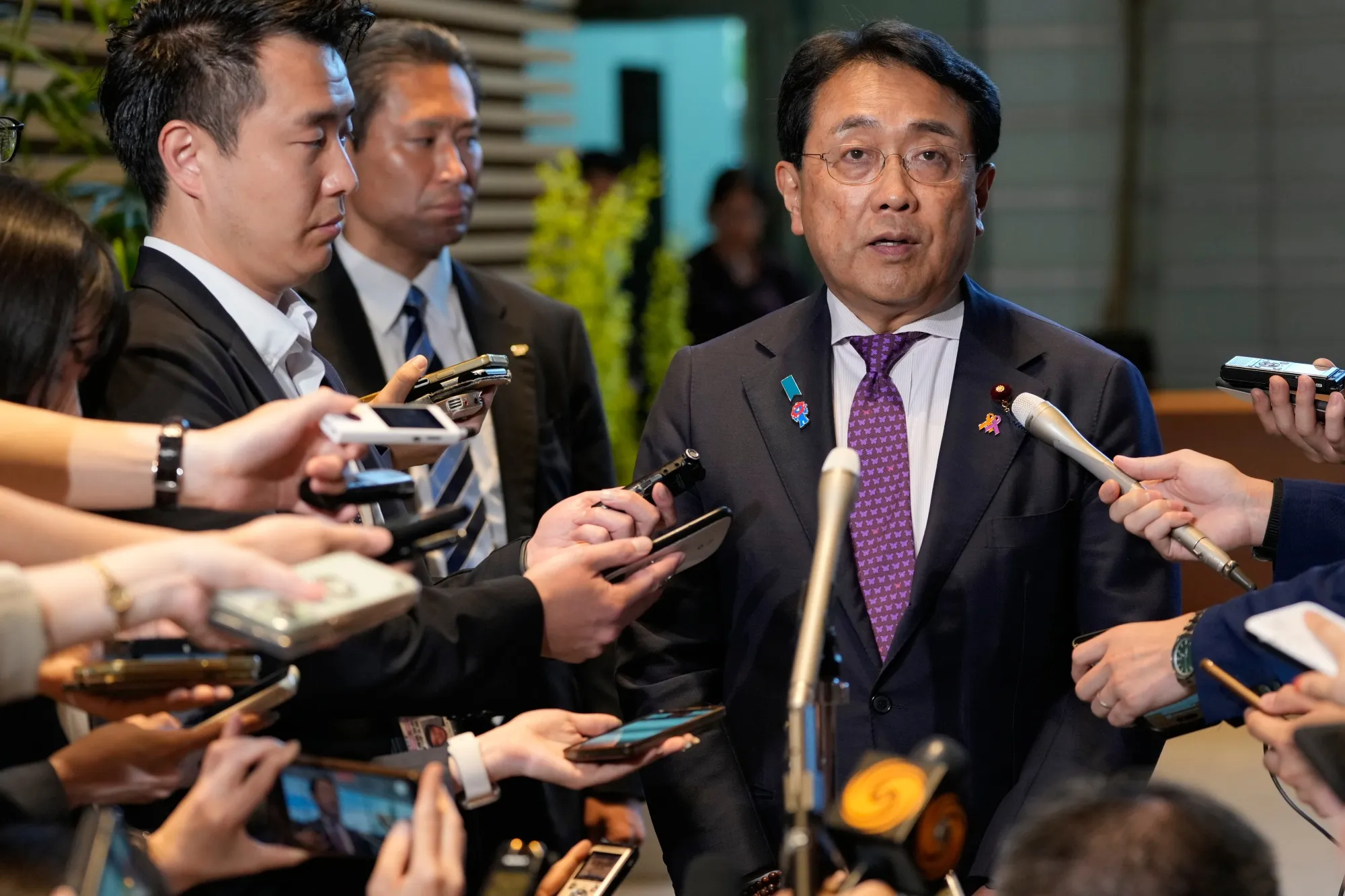 Japan’s top tariff negotiator&nbsp;Ryosei Akazawa