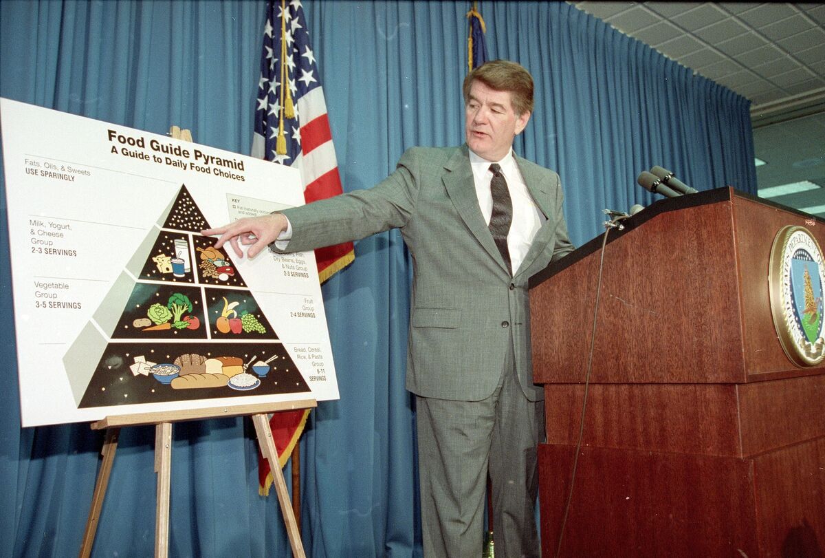 bloomberg.com - Kristina Peterson - Trump Administration Considers Bringing Back the Food Pyramid