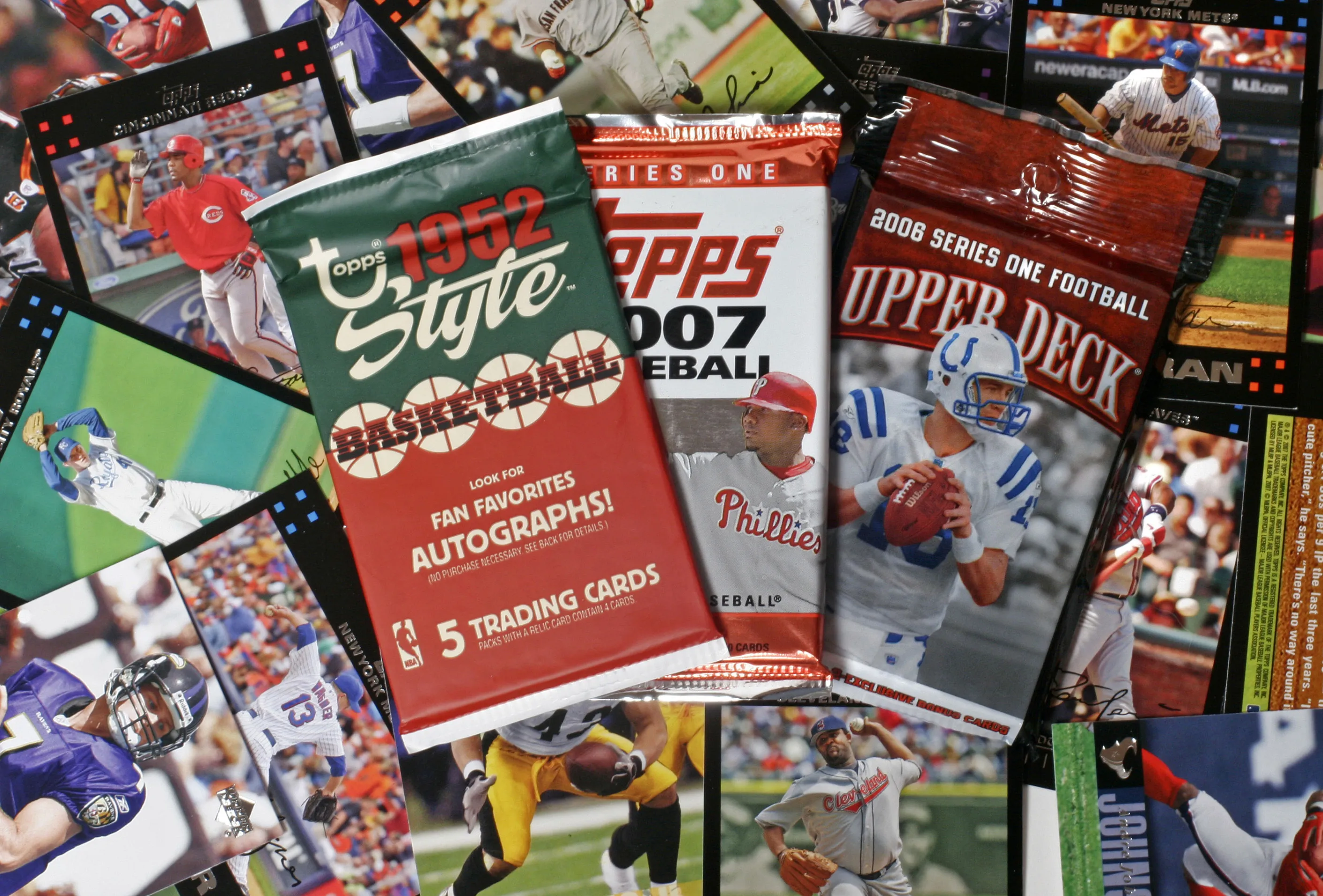 Topps trading cards.