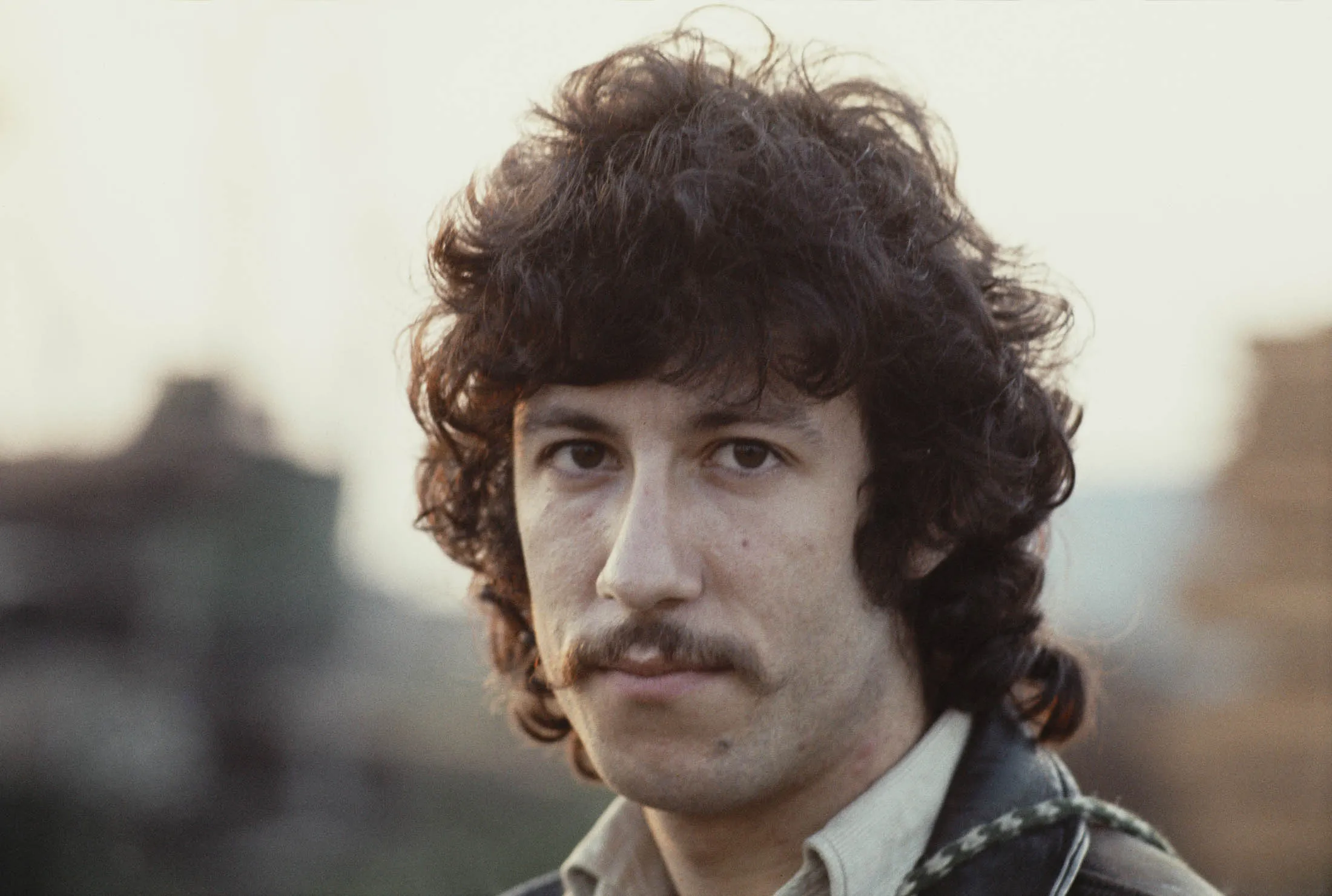 Peter Green, guitarist and co-founder of rock band Fleetwood Mac, circa 1968.