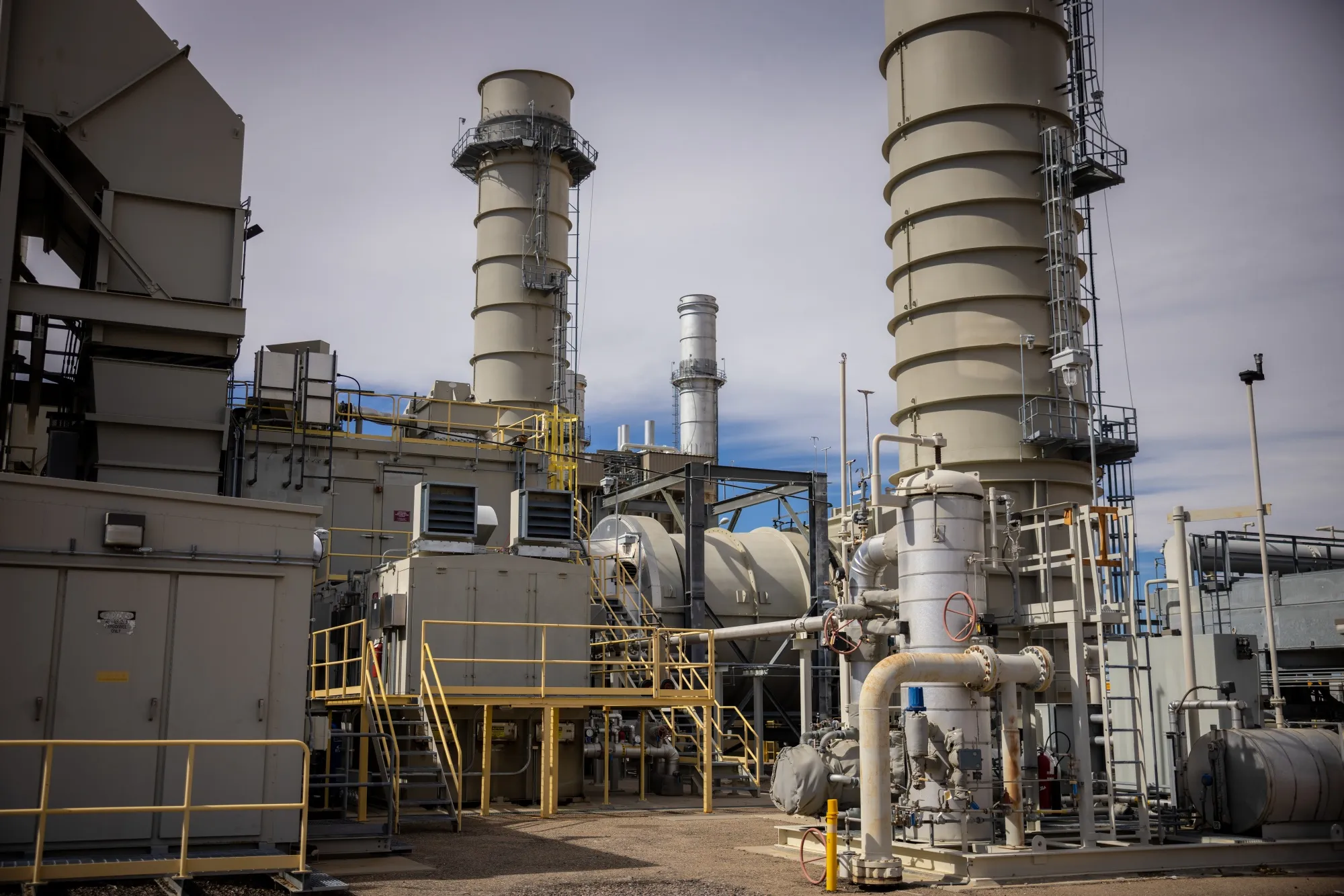 The Fort St. Vrain Generating Station in Platteville, Colorado.
