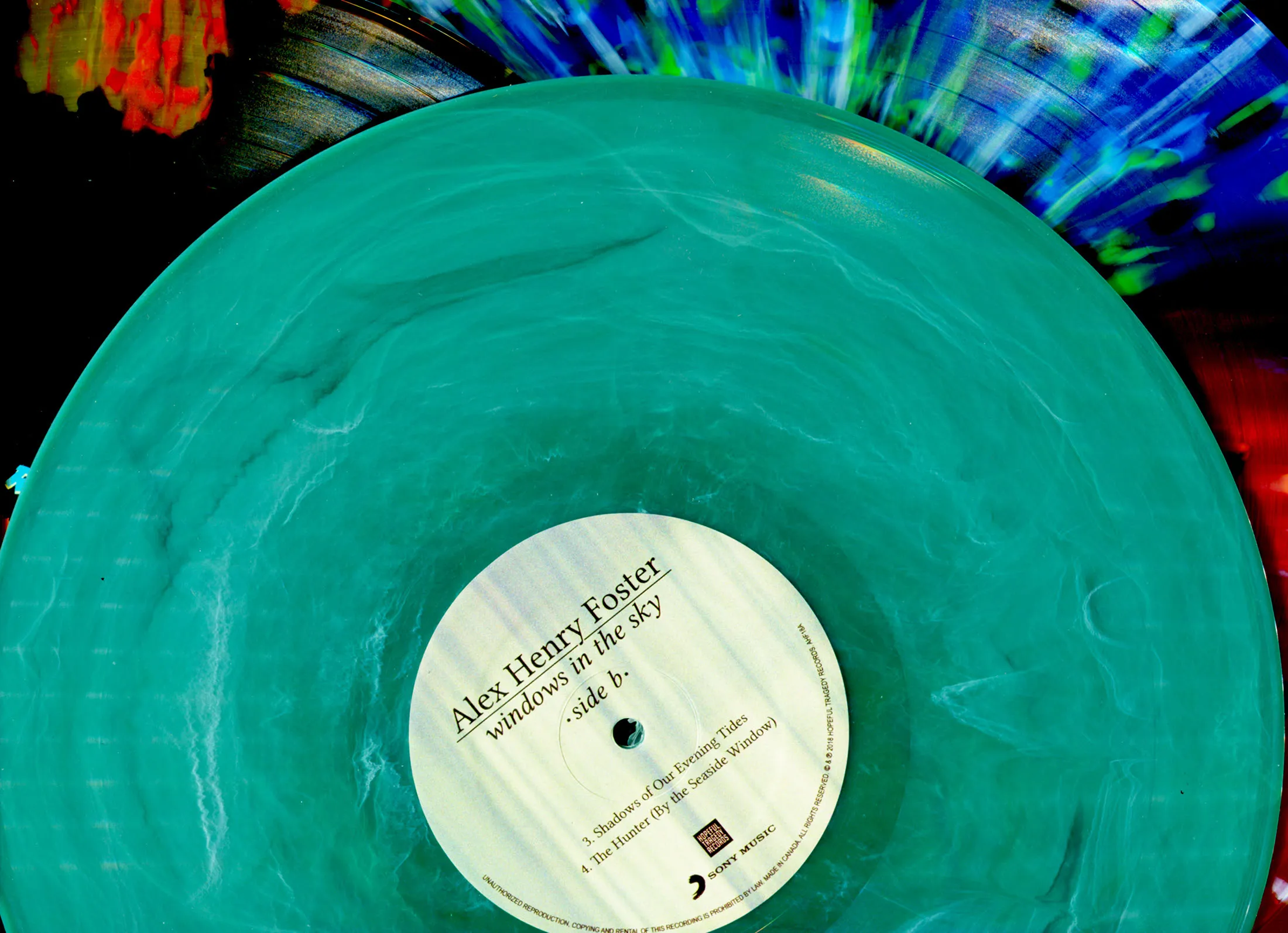 Eye-catching vinyl&nbsp;from Burlington Record Plant.