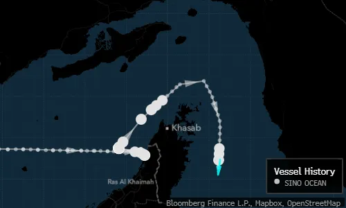A China-linked bulk carrier sailed safely through Hormuz March 7, following multiple attacks in the area