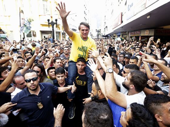 Brazilian Front-Runner Jair Bolsonaro Stabbed on Campaign Trail