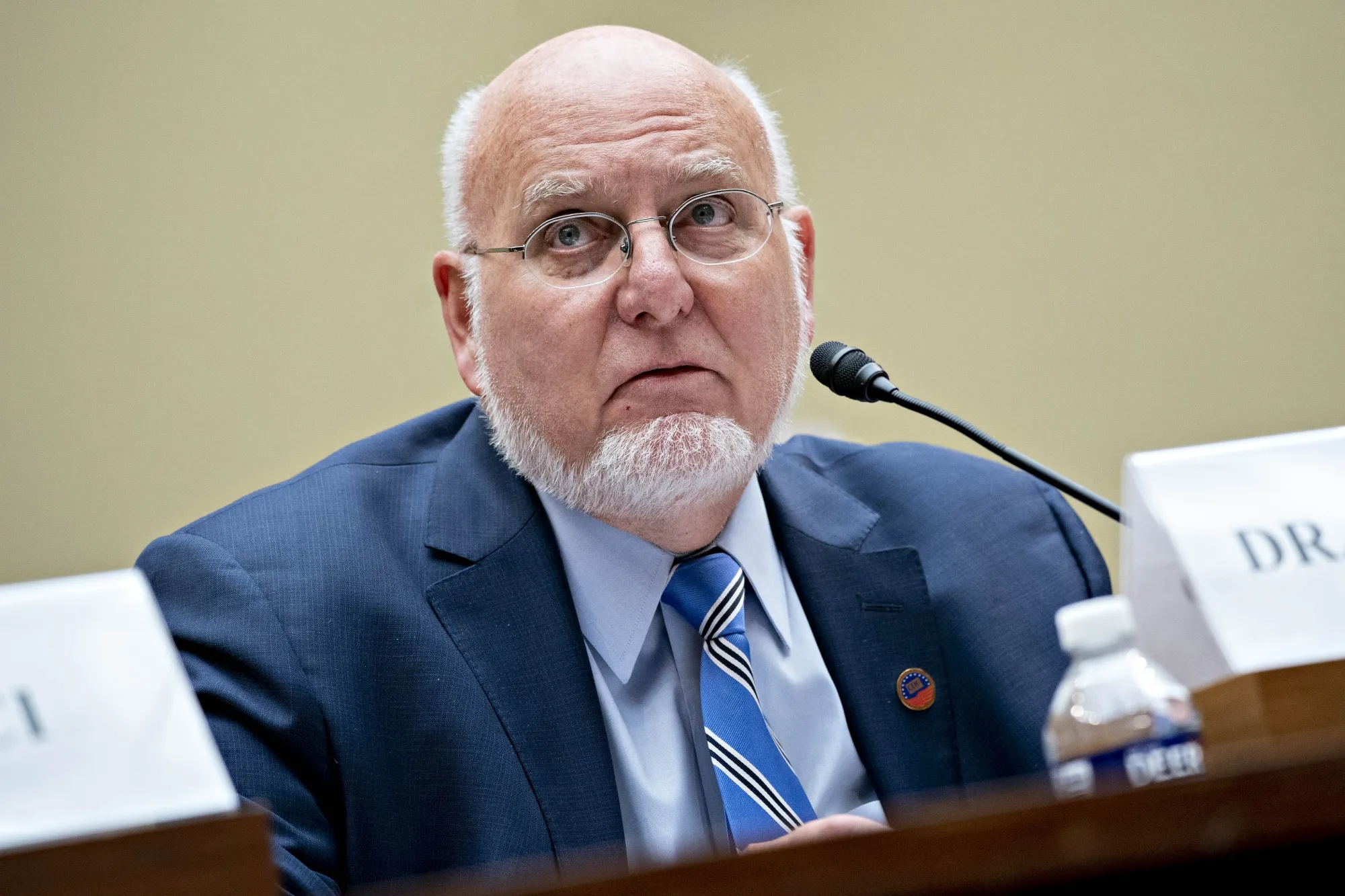Robert Redfield on March 11.
