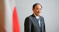 relates to Japan's Suga Says China Military Rise Could Threaten Economy