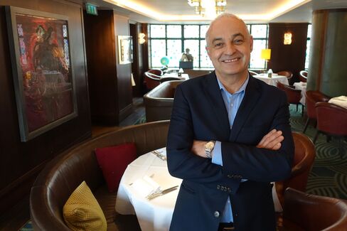 Fernando Peire at the Club at the Ivy.