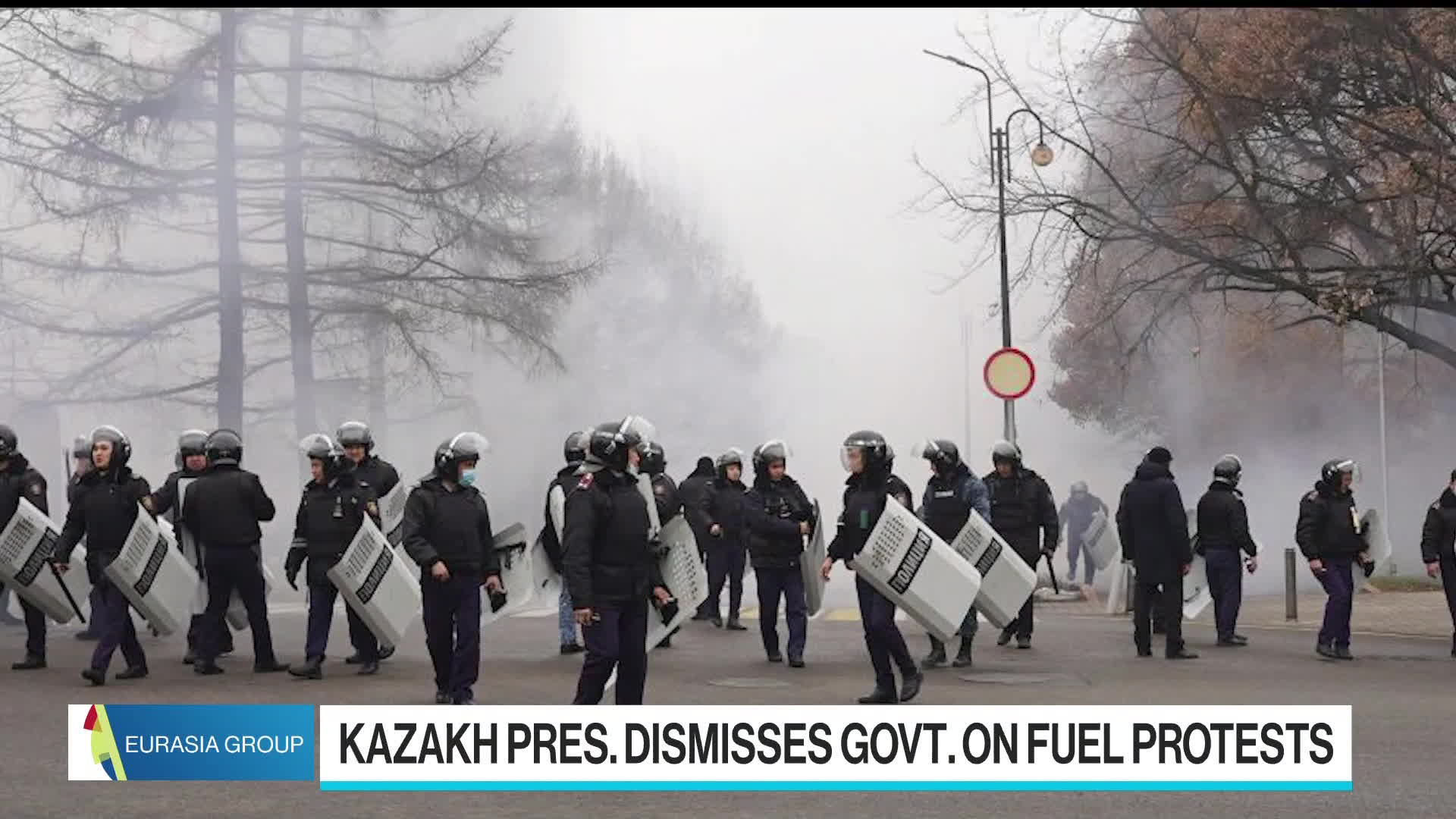 Kazakhstan’s Tokayev Sets State of Emergency as Fuel Protests Spread