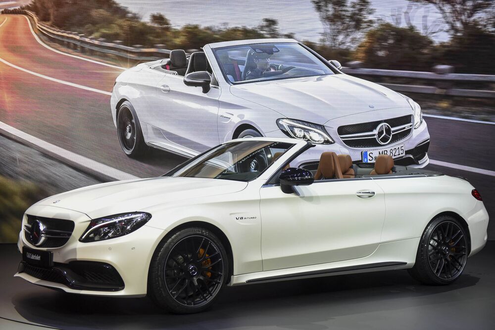 The 13 New Dream Convertibles For Summer 2016 Bloomberg 2017 Mercedes Benz Amg C43 Cabriolet