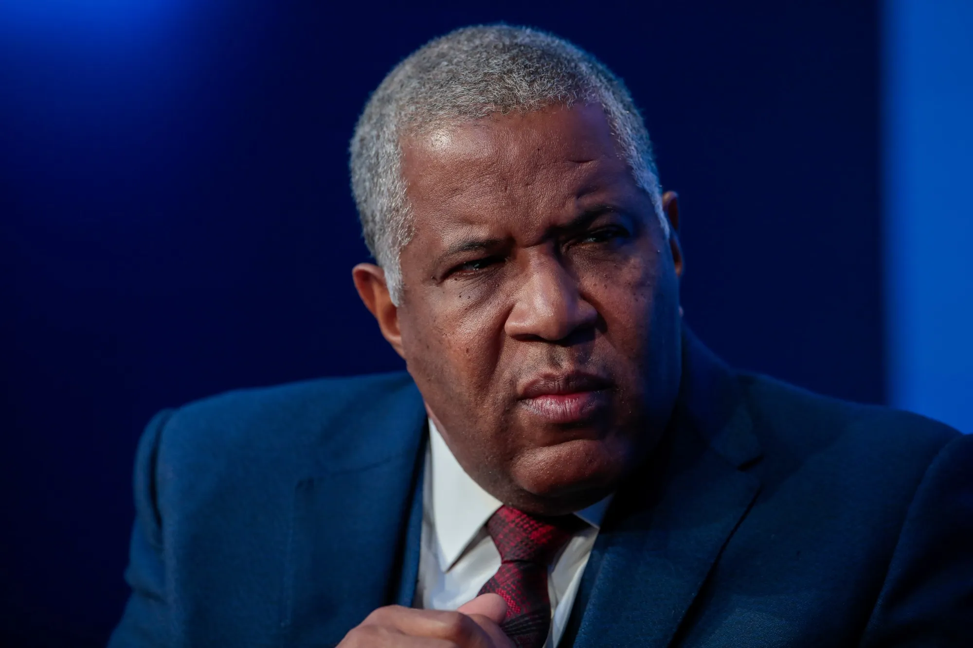 Robert Smith at the World Economic Forum in January.