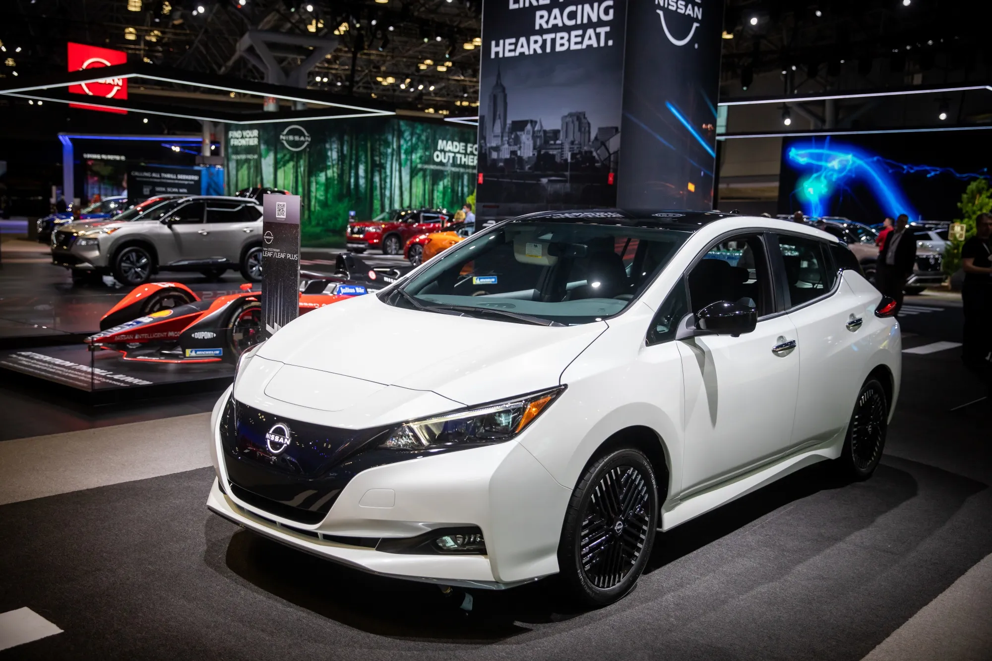 A Nissan Leaf S Plus.