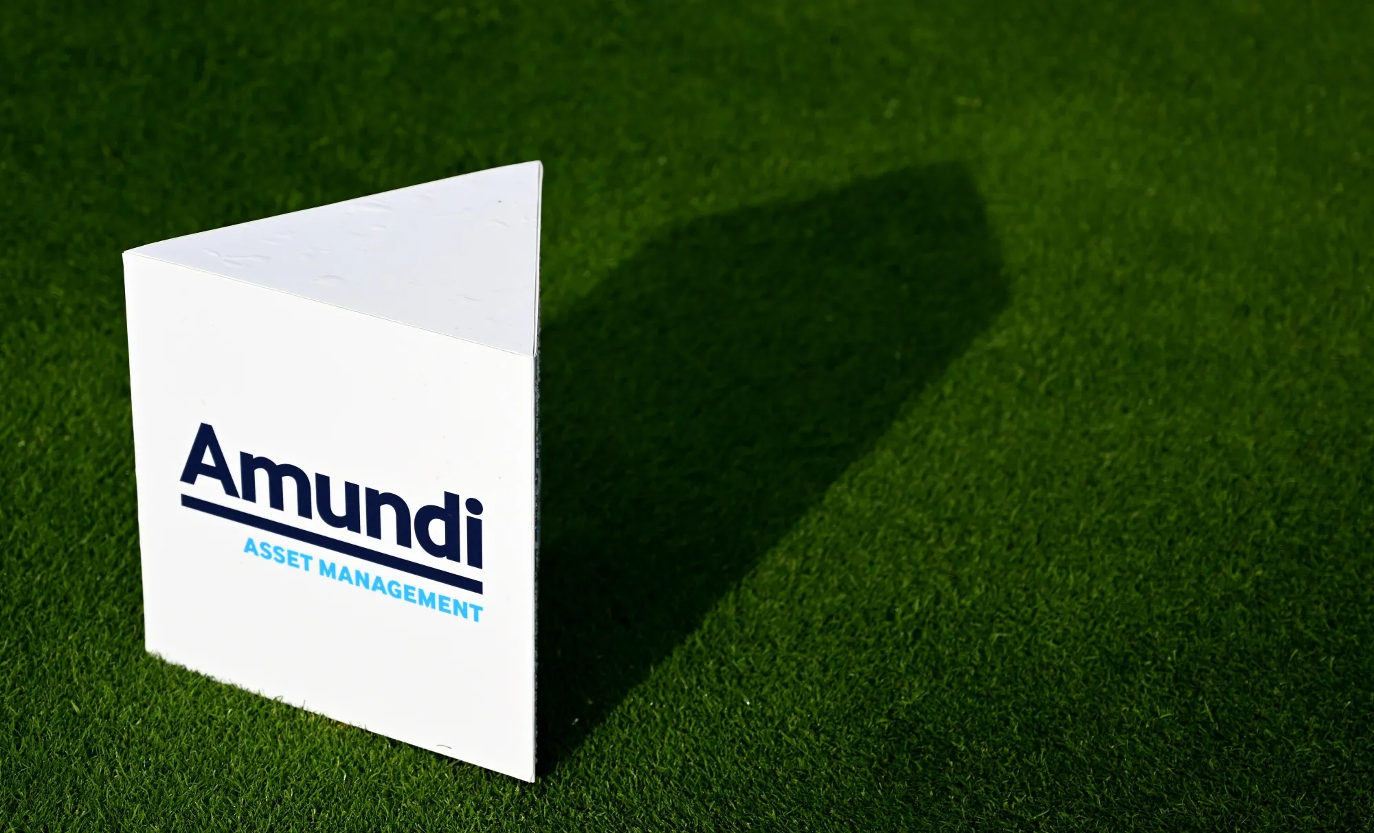 Amundi logo.