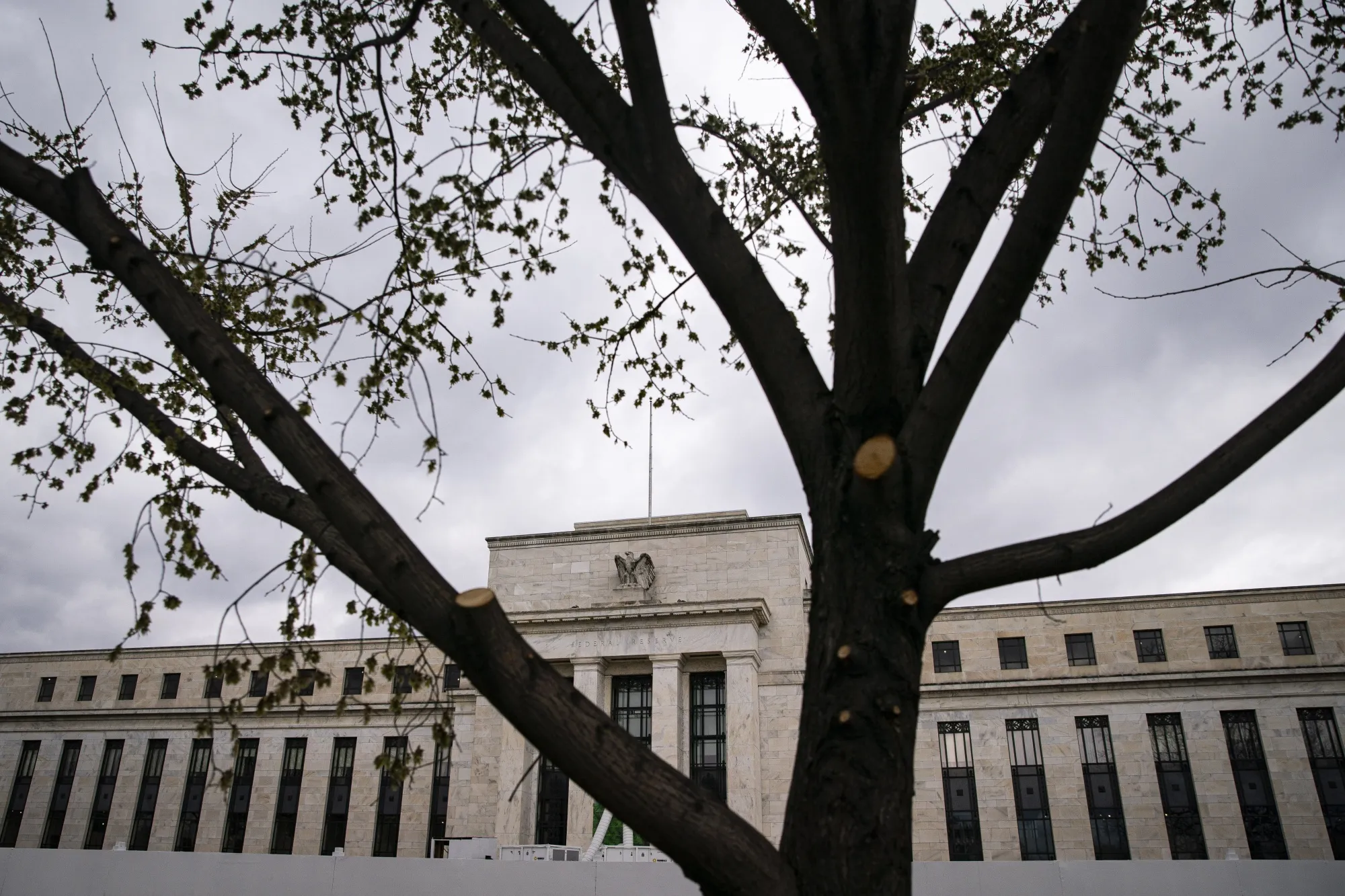 The Federal Reserve building in Washington, DC.