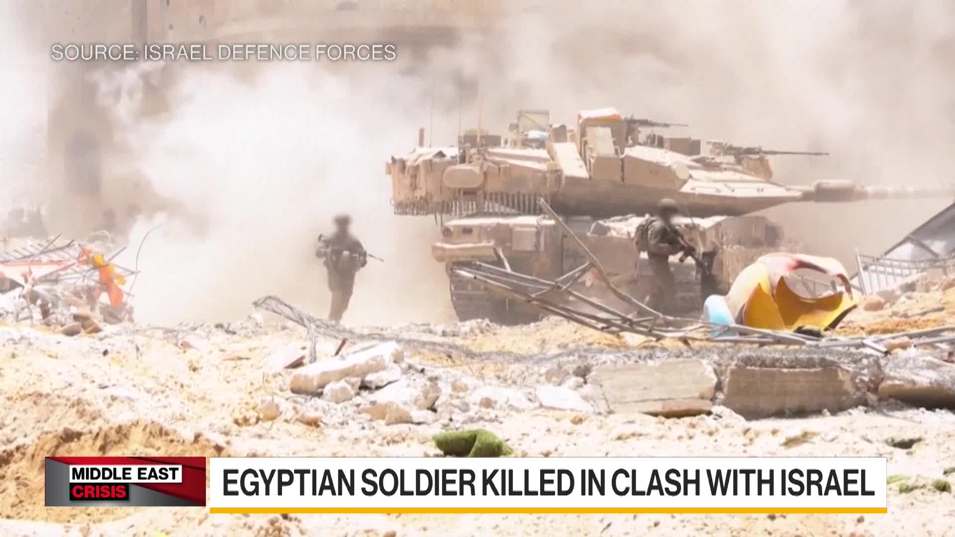 Watch Israel Airstrike, Egypt Guard Death Ratchet Up Tensions Bloomberg