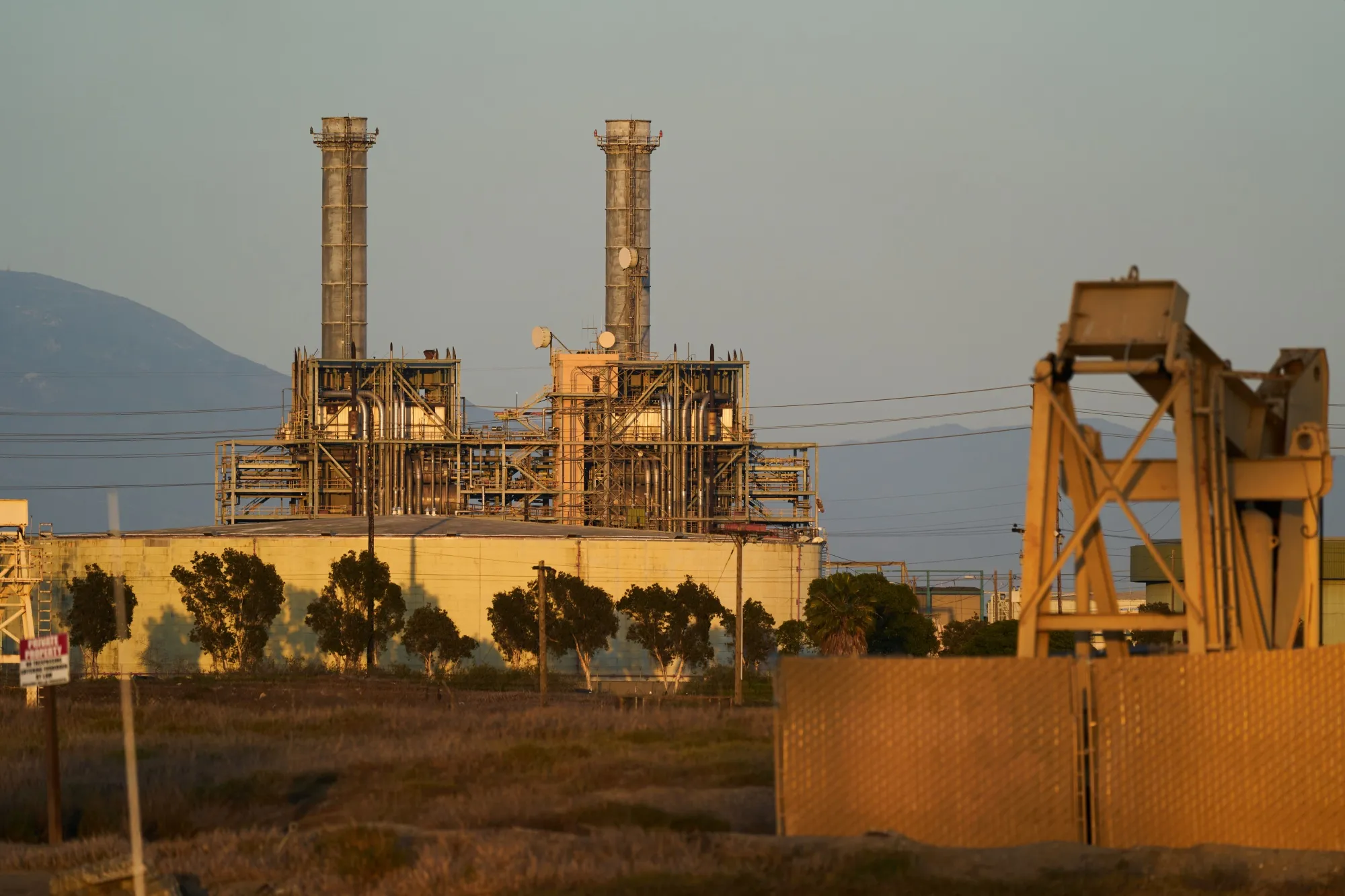A natural gas fired power station in&nbsp;Seal Beach, California.