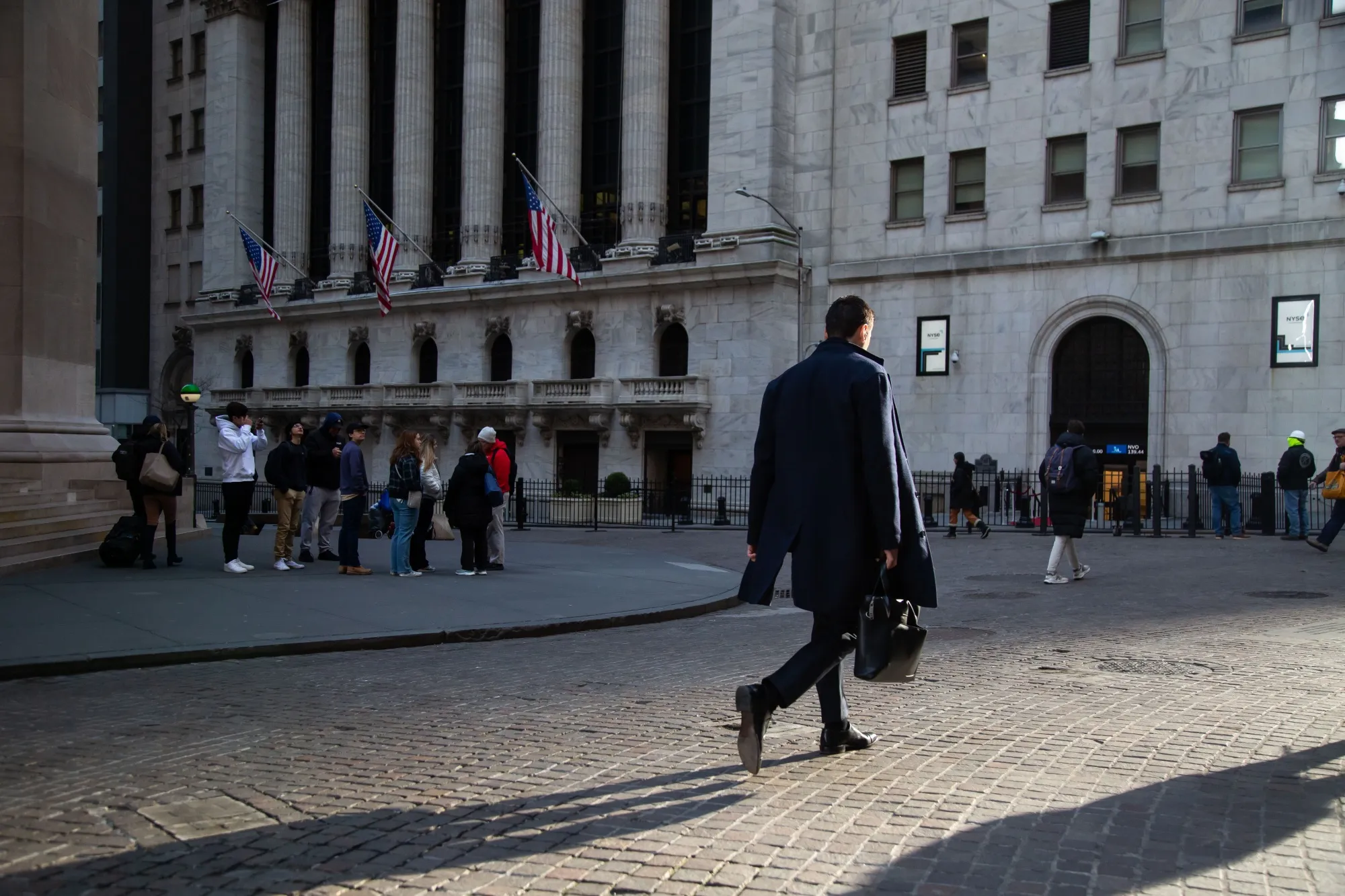 The New York Stock Exchange (NYSE) in New York.
