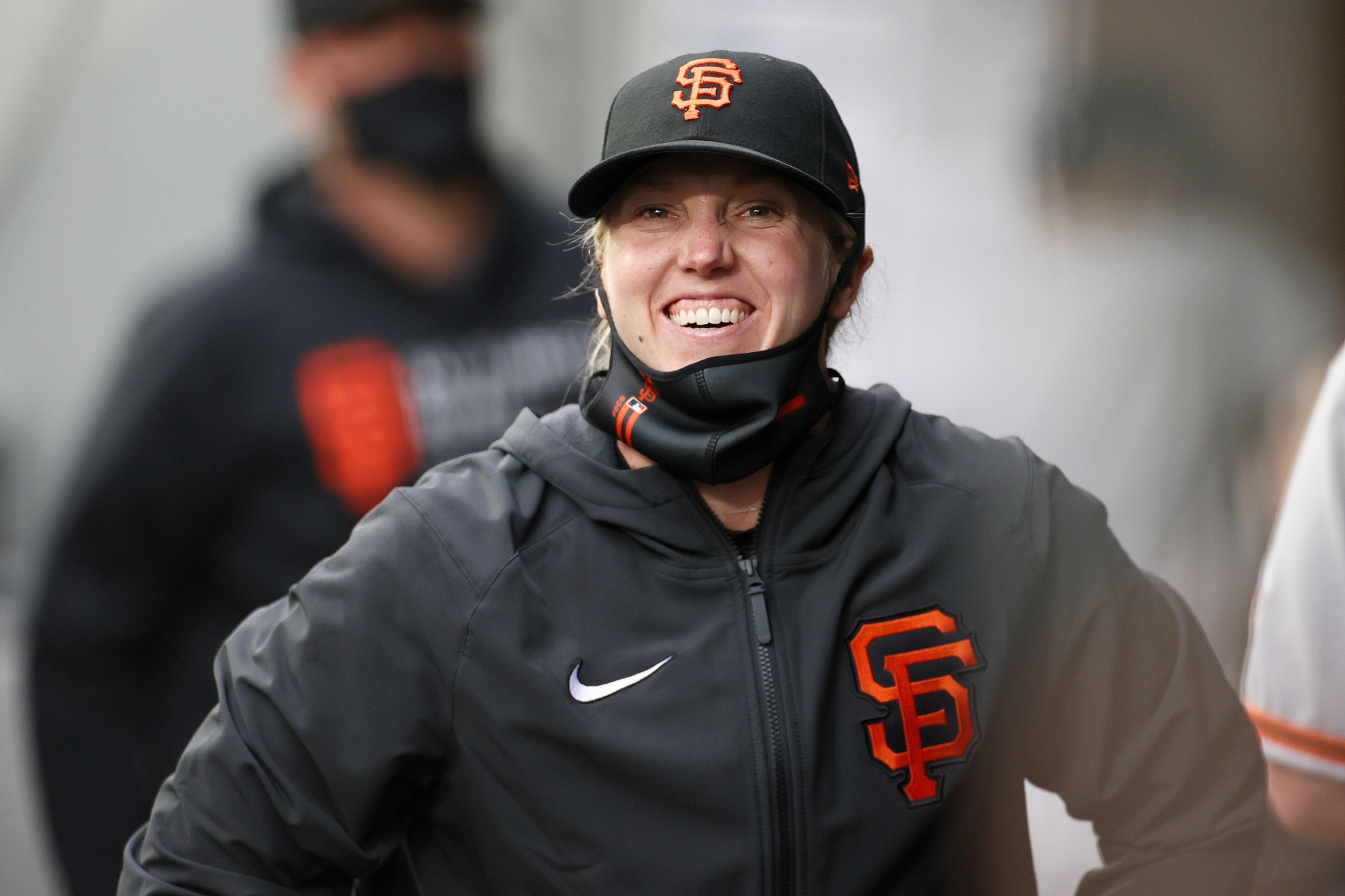 Alyssa Nakken of San Francisco Giants makes history as first woman to coach  in MLB 