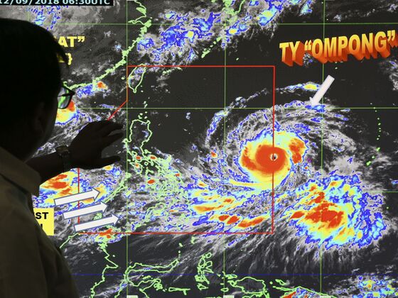 Super Typhoon Intensifies in Pacific and Heads Toward Hong Kong