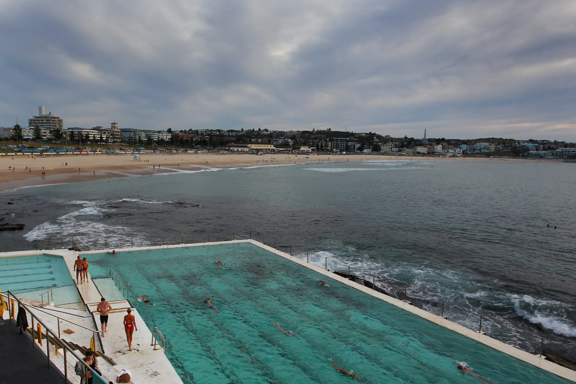 The Bondi Icebergs Club at Bondi Beach in Sydney, on Dec. 7.