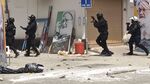 Bahraini forces killed 5 and arrested 286 in a raid on the hometown of Shiite Sheikh Isa Qassim
