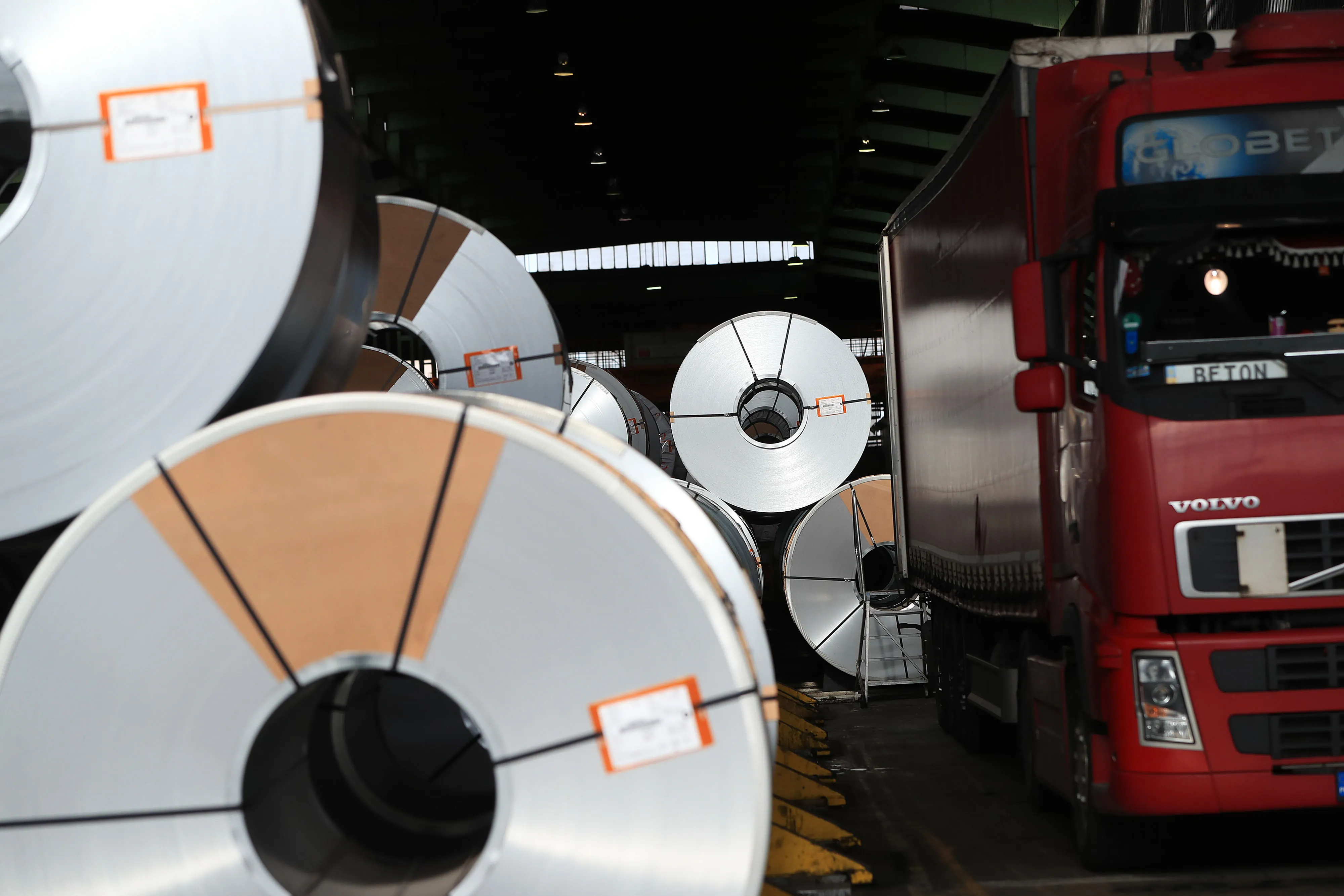 Steel Production Inside A Salzgitter AG Metals Plant