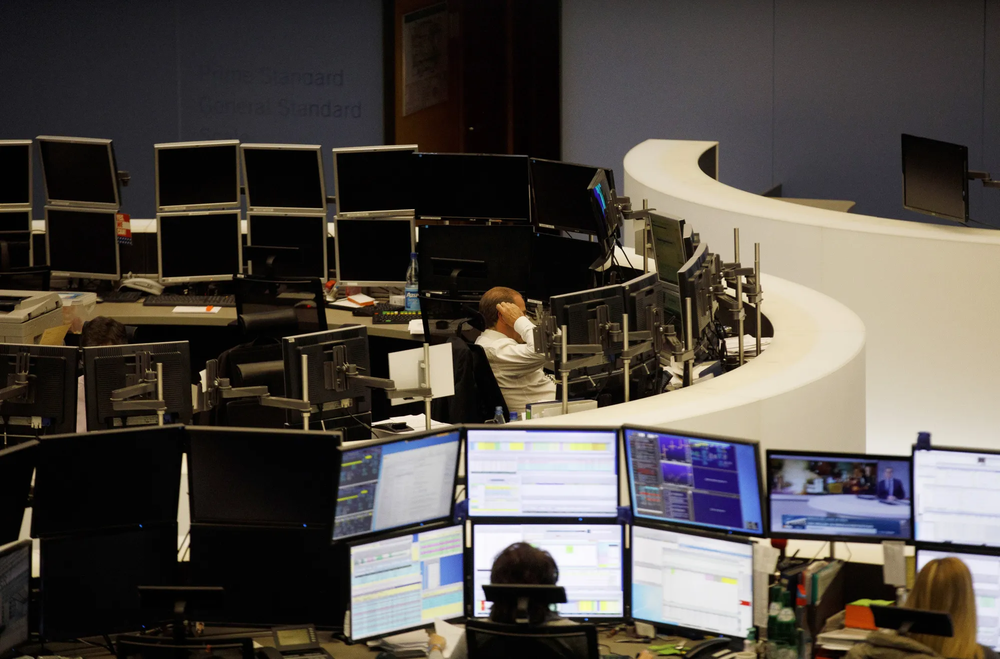 Trading Inside Frankfurt Stock Exchange As MiFID II Market Regulation Launched