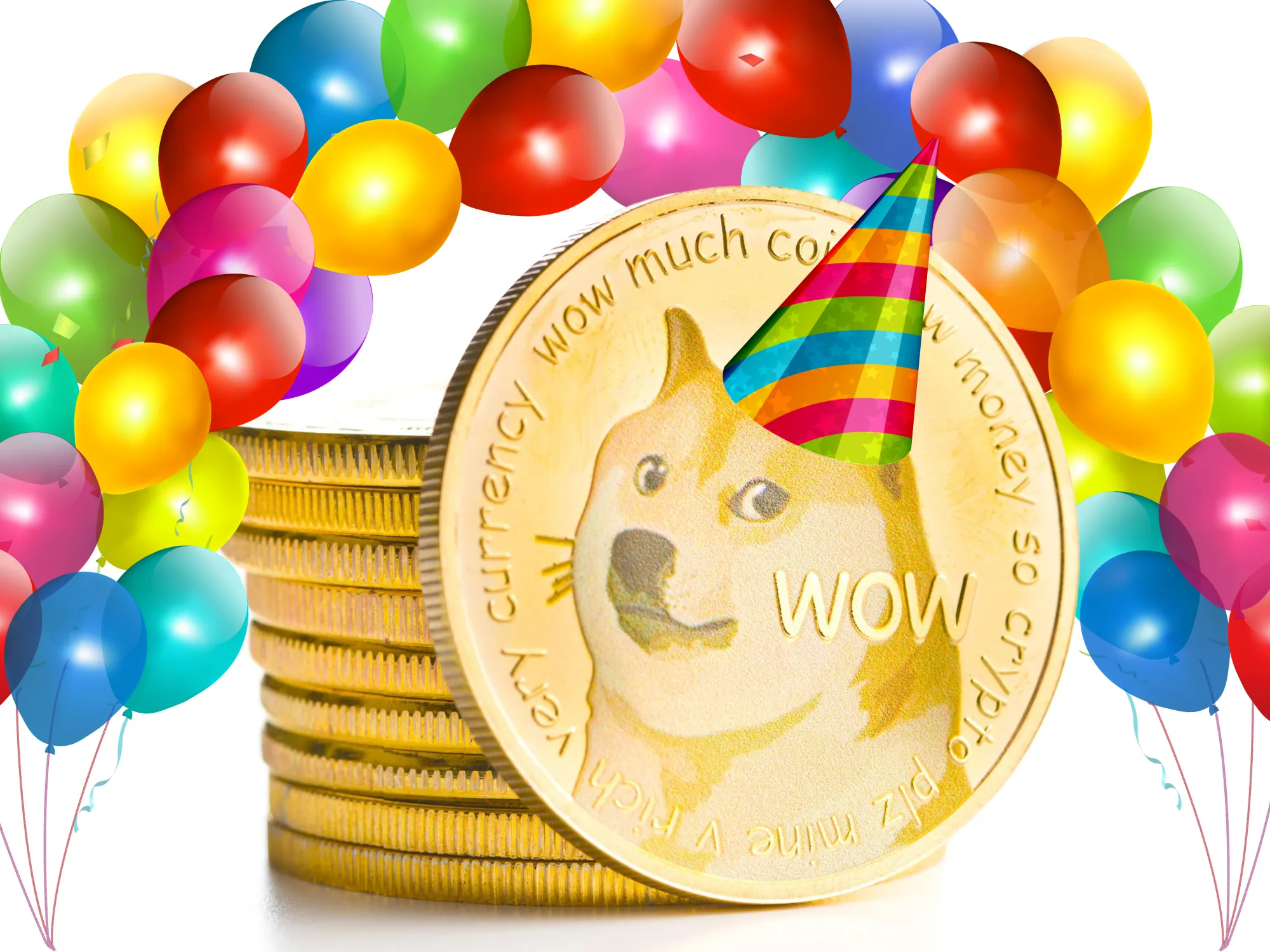 Dogecoin Turns 10: This Shiba Inu Is Riding High on the Crypto Coaster -  Bloomberg, image size:2000x1500