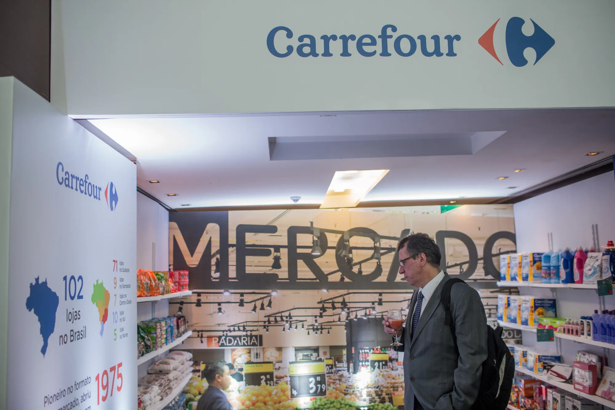 Billionaire Abilio Diniz Rings In The Opening Bell Amid Carrefour SA Brazil's Unit IPO Released 