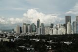 Manila Skyline as Philippines’ Key Rate to Rise to 4% This Quarter 