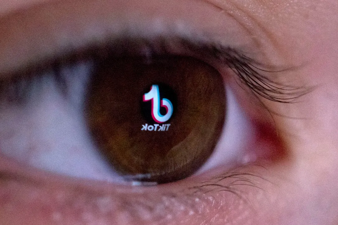 The TikTok logo.