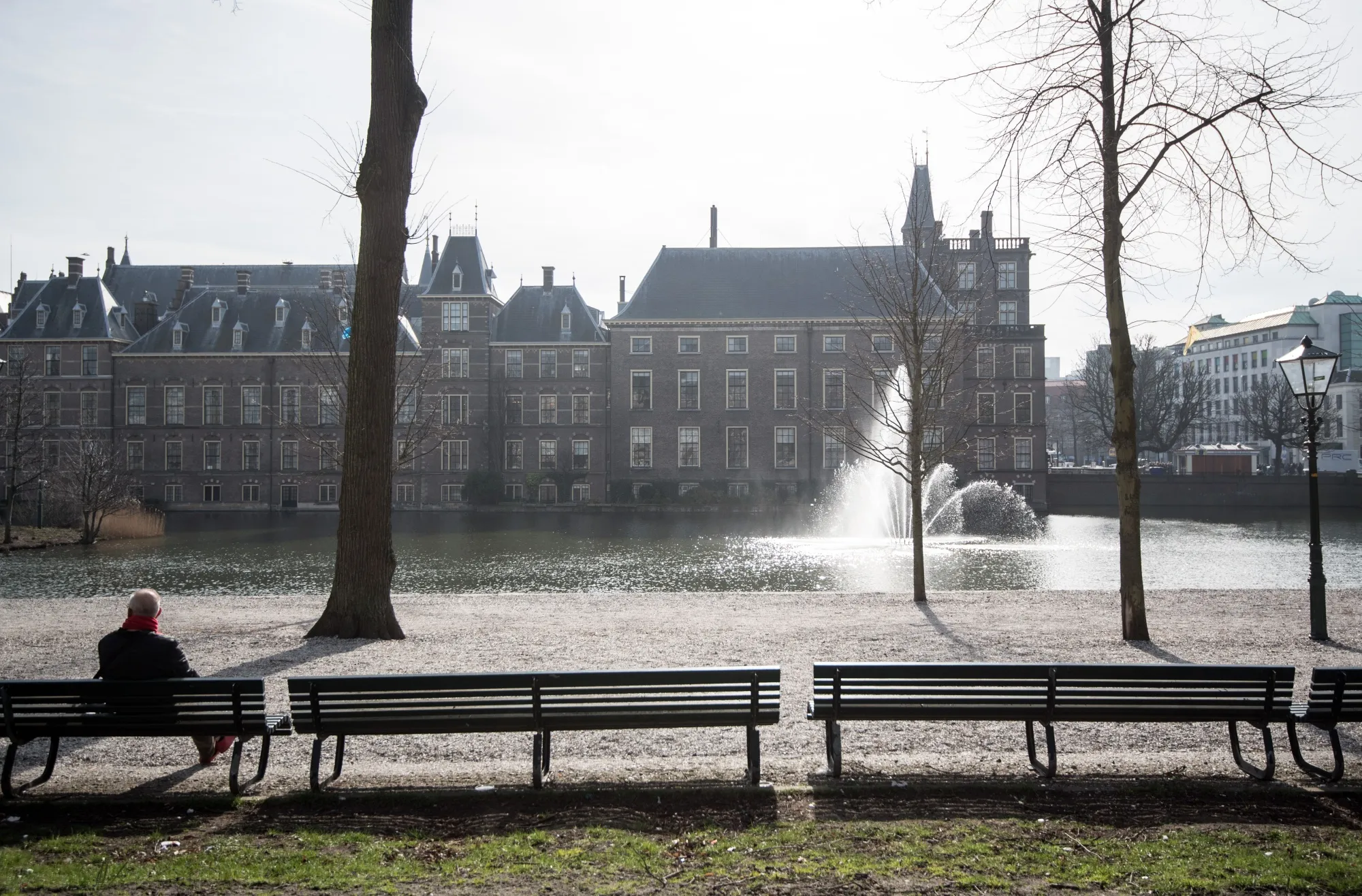 The Dutch Parliament building&nbsp;in The Hague, Netherlands.&nbsp;