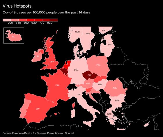 France’s New Case Numbers Top 40,000 as Curfews to Be Widened