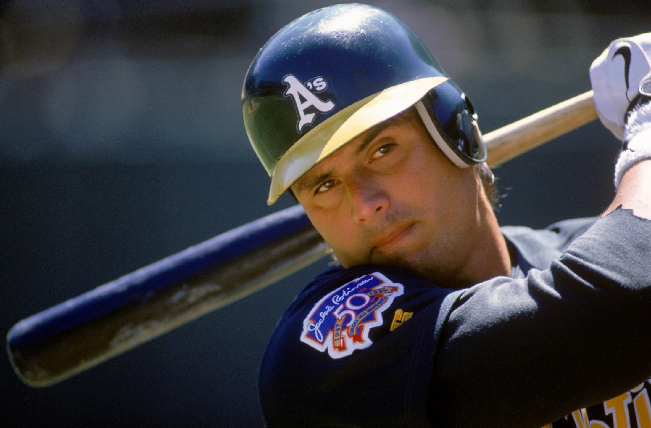 Jose Canseco of the Oakland A's.
