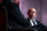 Lloyd Blankfein, chairman and chief executive officer of Goldman Sachs Group Inc., speaks during an Economic Club of New York event.