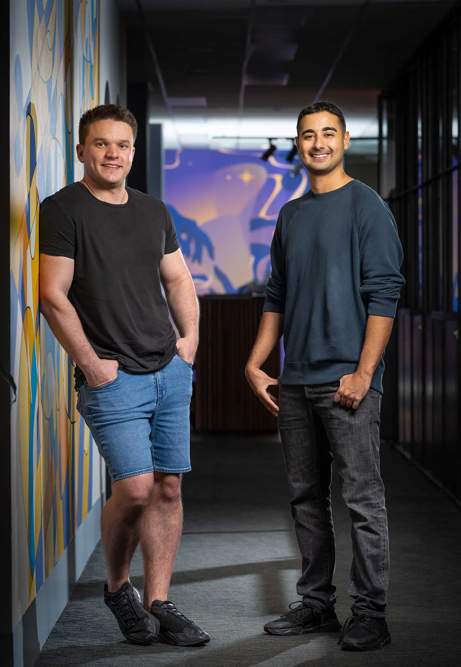 Craven and Tehrani in 2022 in Melbourne.