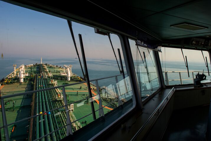 Crude Oil Shipments In The Persian Gulf