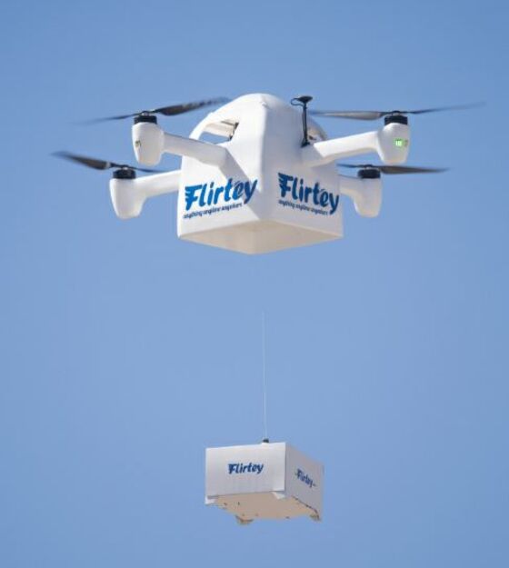 Delivery Drone Unveiled by a Startup Joins Air Race for Commerce