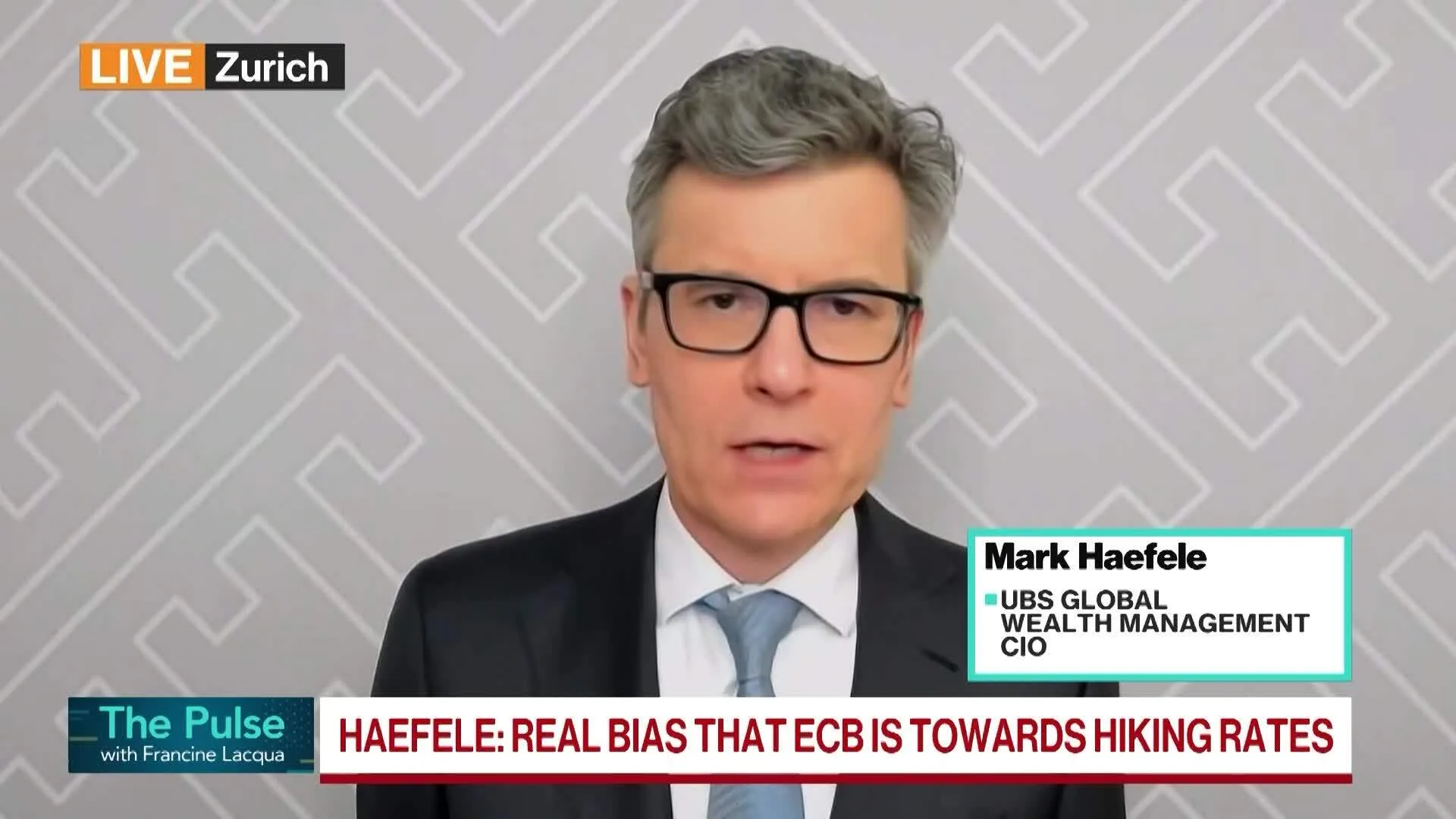 bloomberg.com - Watch Markets: UBS Wealth Management CIO Says 'Not Seeing Any Panic' Among Clients Over Iran Risks