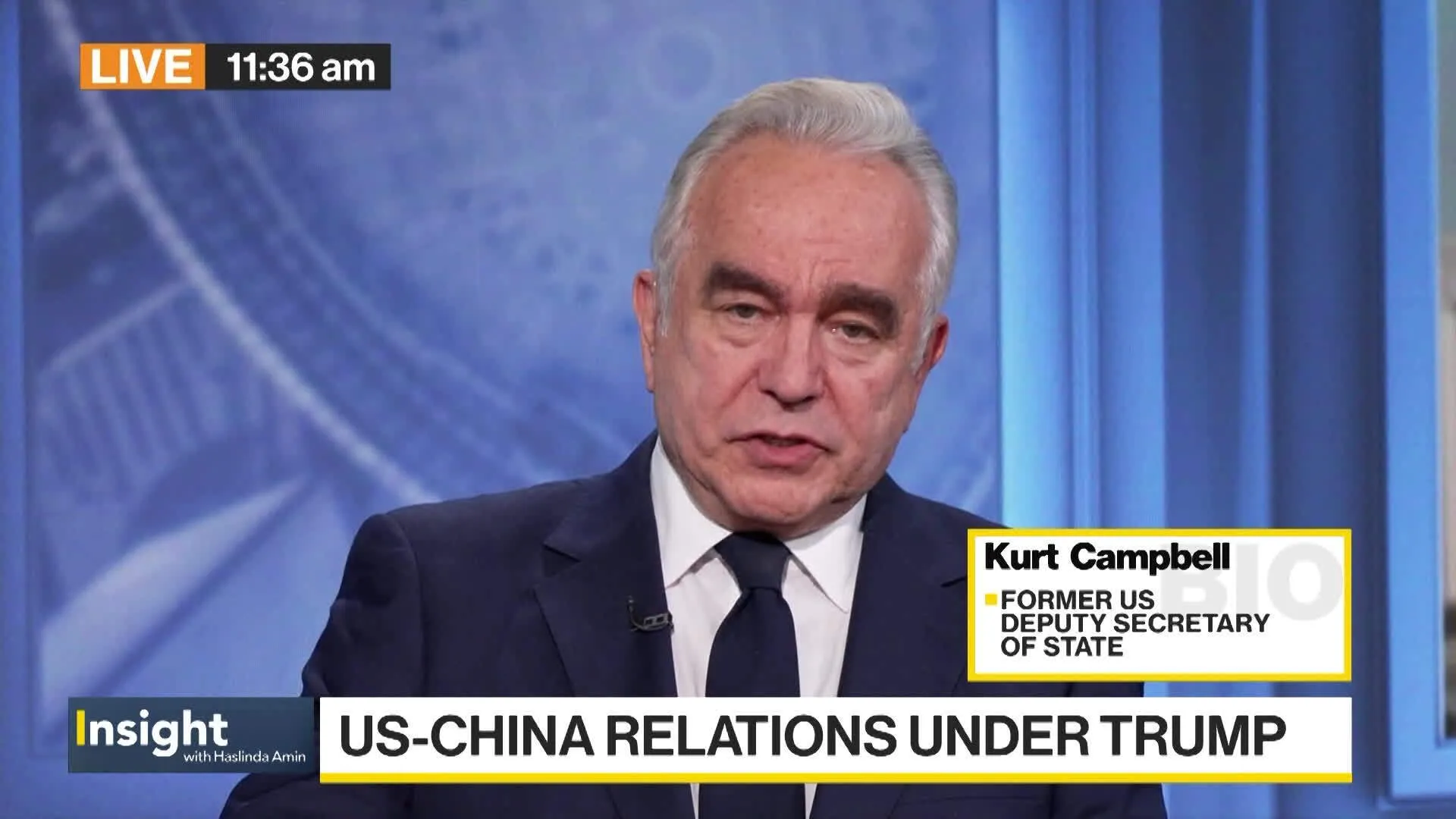 Watch China Doesn’t Hold Economic Upper Hand Over US: Campbell - Bloomberg