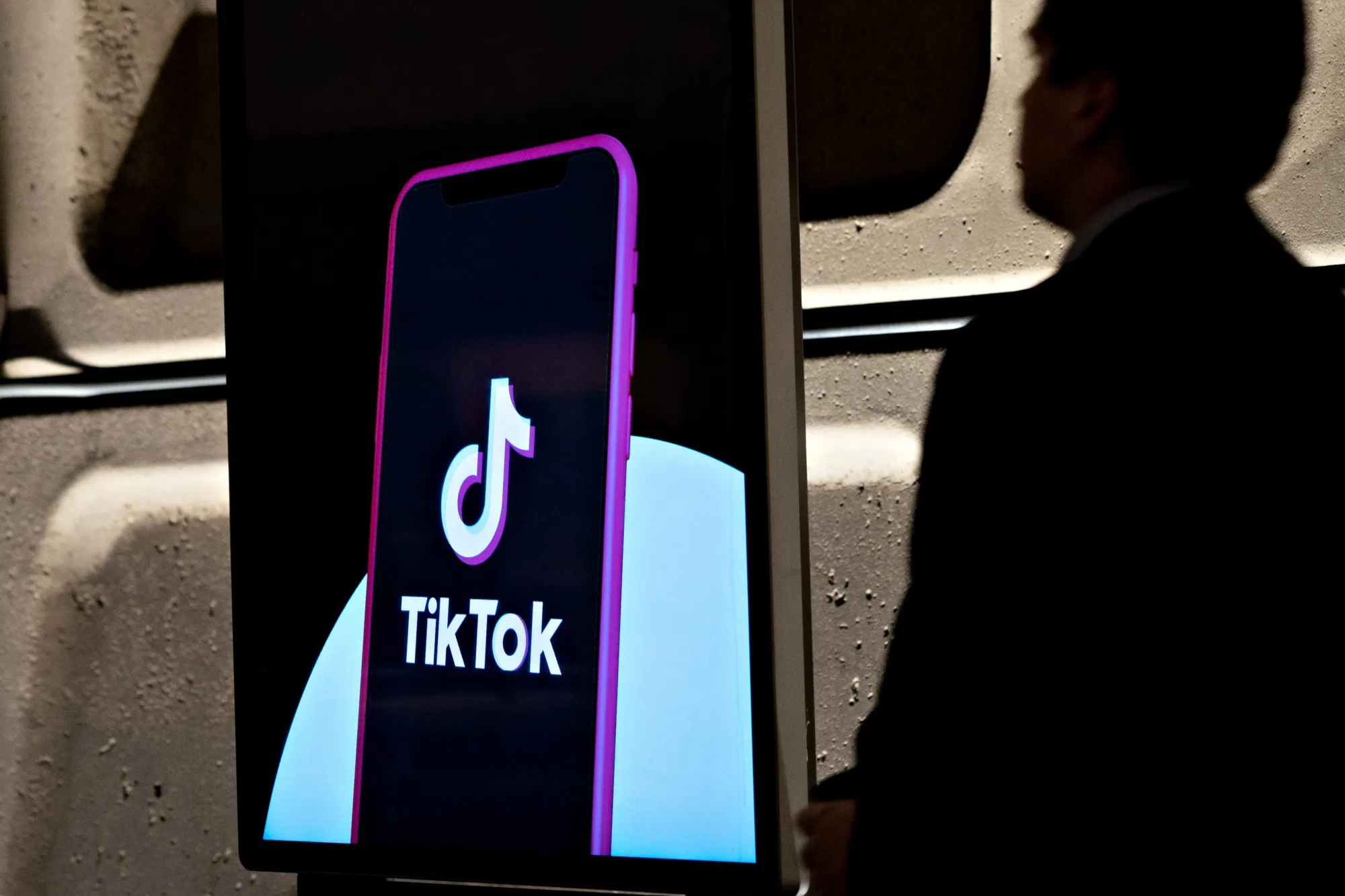 A TikTok advertisement&nbsp;in Washington, DC.