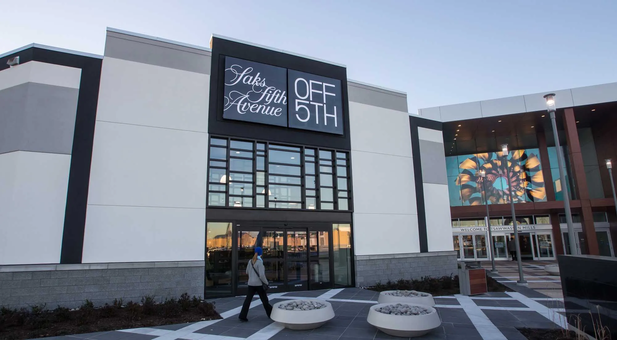 A Saks Off&nbsp;5th&nbsp;store in Tsawwassen, British Columbia, Canada.