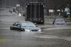 Large Storm Moves Up East Coast Causing Widespread Flooding