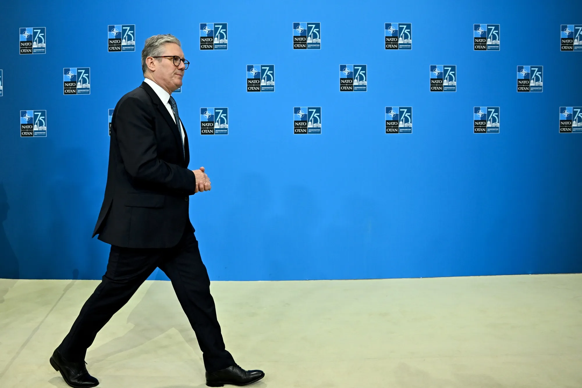 Striding across the world stage.
