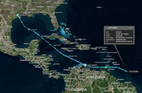 Mercuria devised a novel and complex way to export U.S. crude that included a ship to ship transfer near Aruba