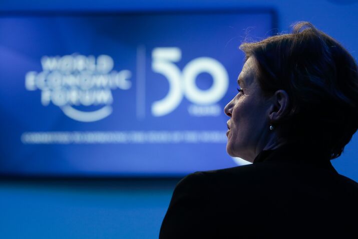 Opening Day Of The World Economic Forum (WEF) 2020