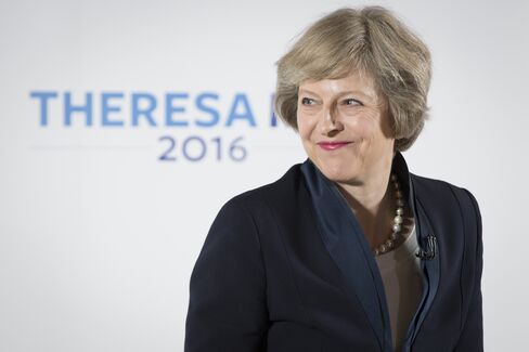 Theresa May on July 11.