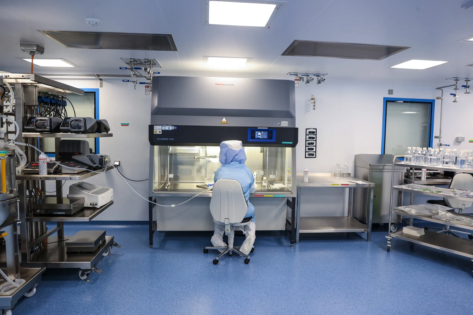 Inside BioNTech SE's New Vaccine Laboratory As Target Raised to 2.5 Billion Doses