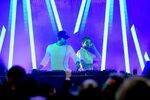 Alex Pall and Drew Taggart of The Chainsmokers perform&nbsp;in New York, on Oct. 16.&nbsp;