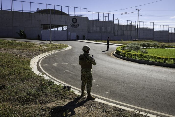 Accused Gang Members Placed In El Salvador's CECOT Mega Prison